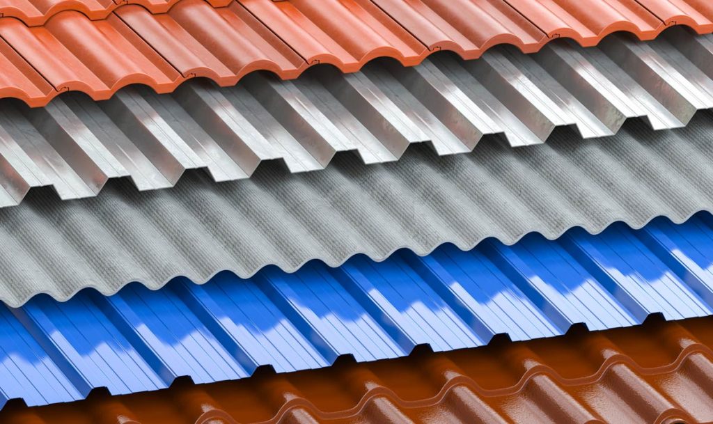 Different type of roof designs and colors for home